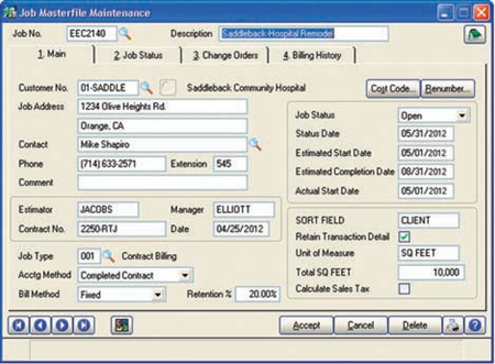 Sage 100 Job Cost - SWK Technologies