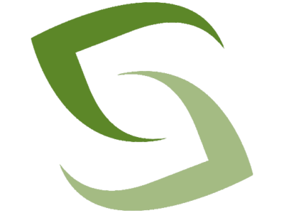 The Savant WMS logo as two separate green lines forming an S